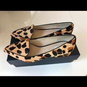 Cole Haan Leopard Print Dellora Skimmer Flat
